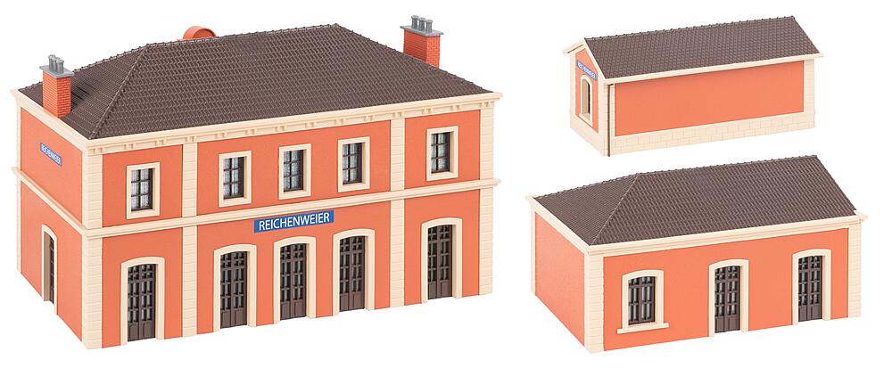 Set Stazione Ferroviaria di Reichenweier Scala H0 DS Modellismo Set Stazione Ferroviaria scala H0