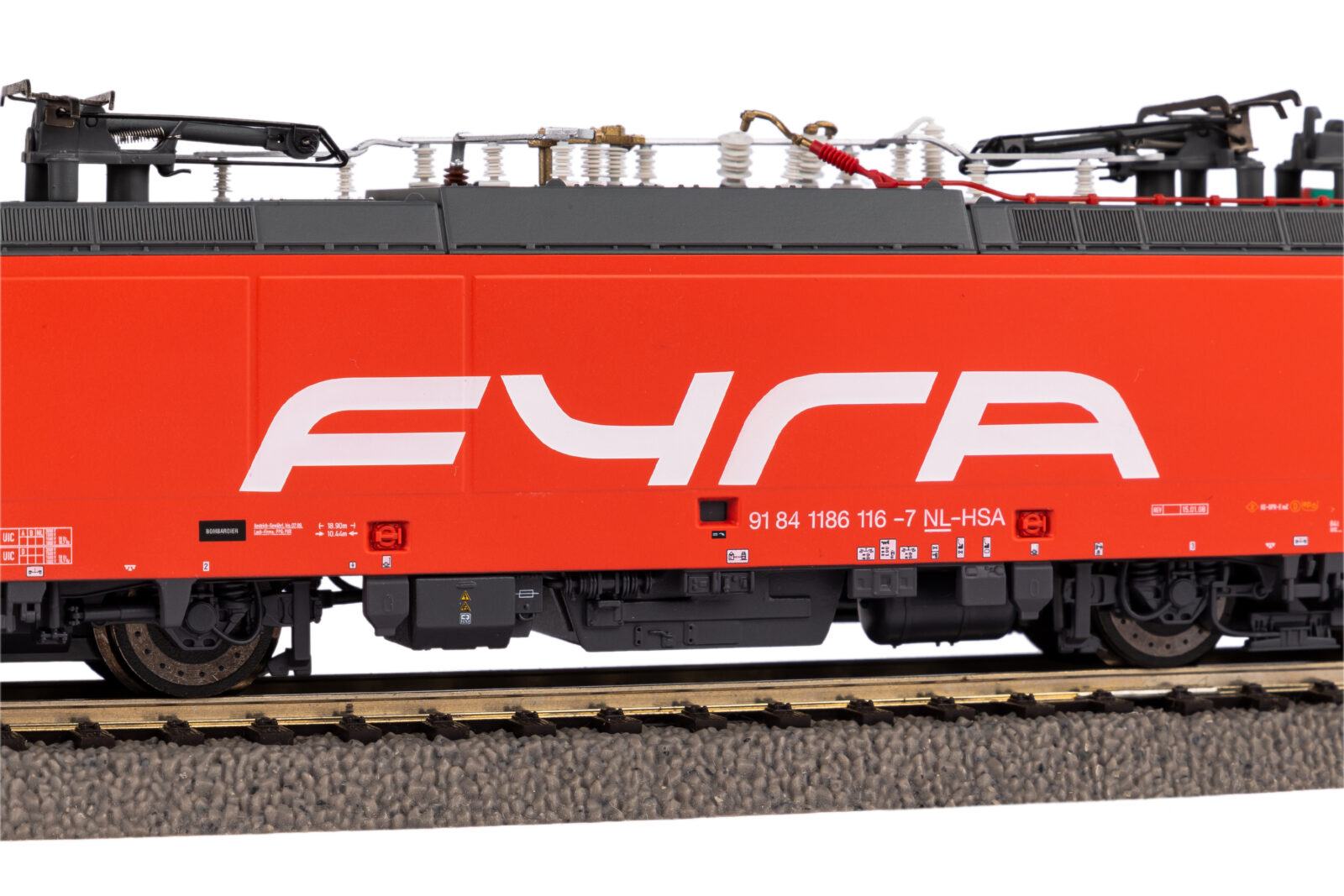 Locomotiva Elettrica / Sound BR 186 Fyra Epoca V Scala H0 DS Modellismo Locomotiva Elettrica / Sound BR 186 scala H0