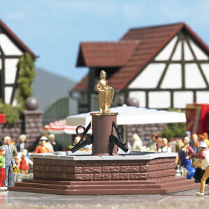 M-Mondo: Fontana del mercato scala H0 Busch