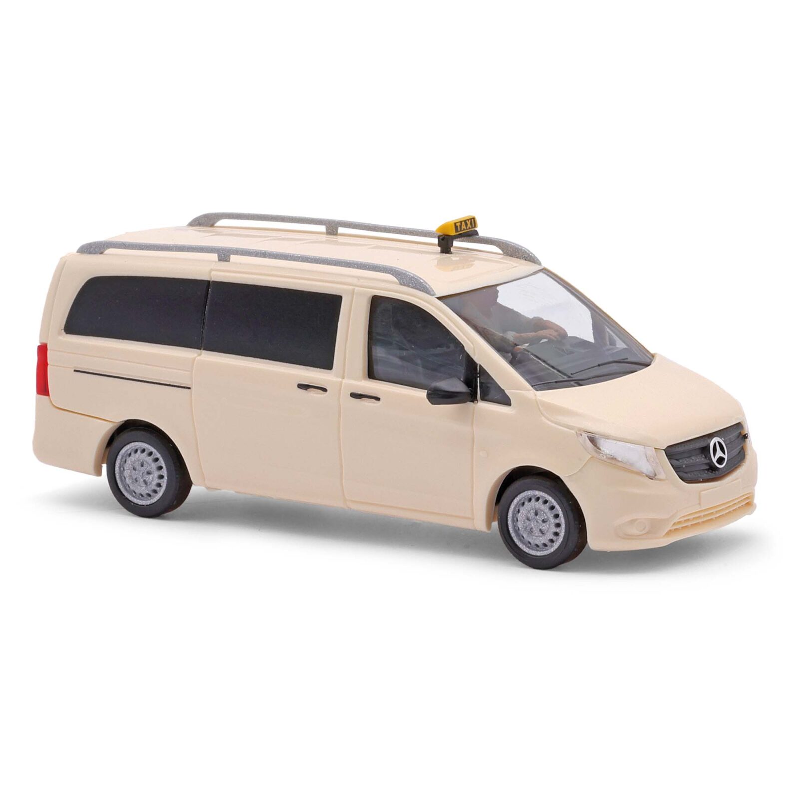 MB Vito - Taxi con autista Scala H0 DS Modellismo MB Vito Taxi autista scala H0 Busch