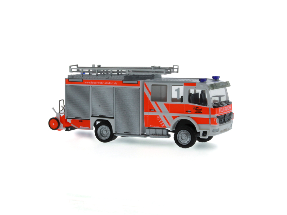 Schlingmann Atego HLF 20 FW Alsdorf Scala H0 DS Modellismo Schlingmann Atego HLF 20 FW Alsdorf scala H0