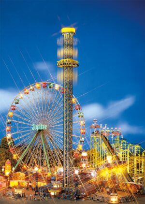 Giostra a torre a caduta verticale scala H0