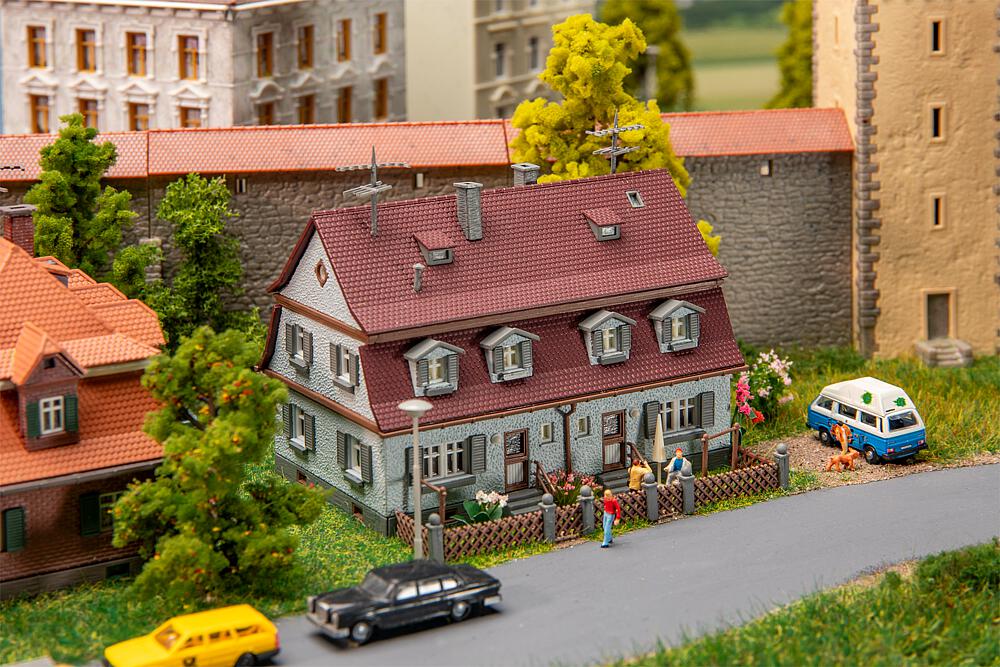 Casa bifamiliare di proprietà Scala N DS Modellismo Casa bifamiliare di proprietà scala N Faller
