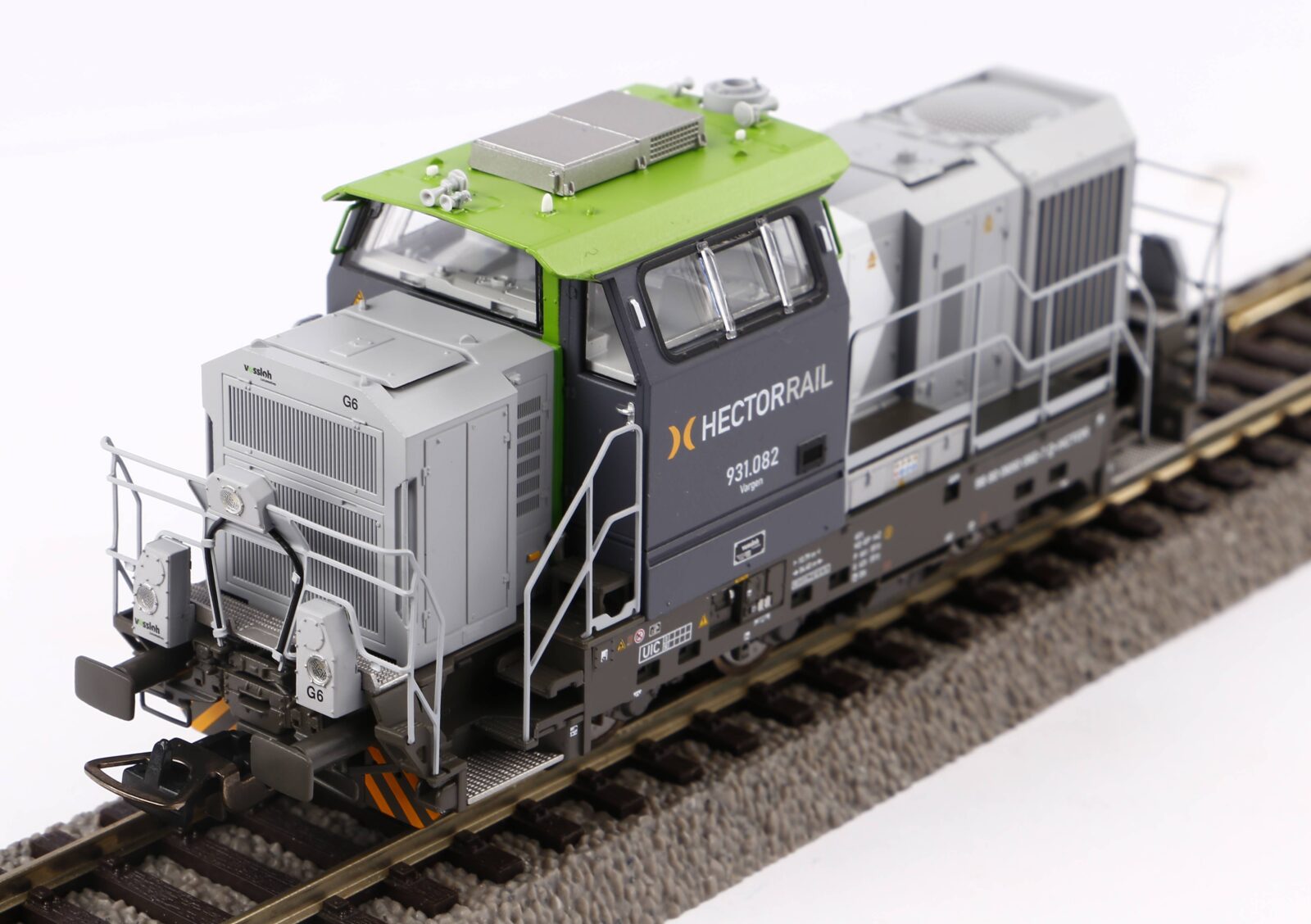 Locomotiva Diesel Vossloh G 6 HECTORRail Epoca VI (MTU) Scala H0 DS Modellismo Locomotiva Diesel Vossloh G 6 scala H0