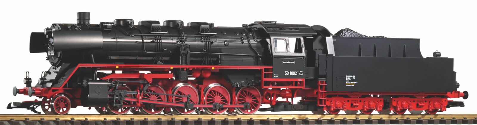 Locomotiva a Vapore BR 50 DR Epoca III Scala G DS Modellismo Locomotiva a Vapore BR 50 DR Epoca scala G