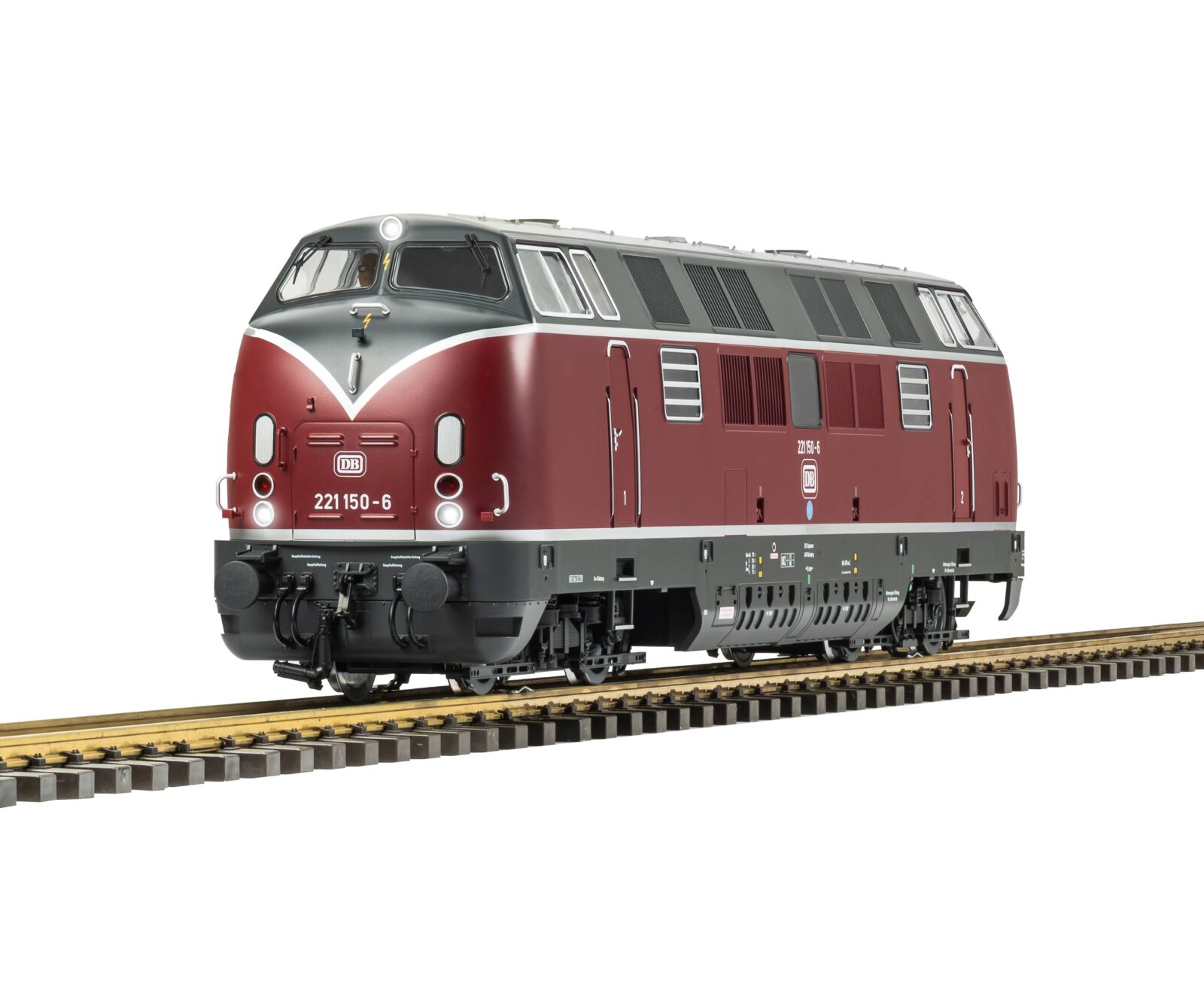 Locomotiva Diesel BR 221 DB Epoca IV Scala G DS Modellismo Locomotiva Diesel BR 221 DB Epoca IV scala G