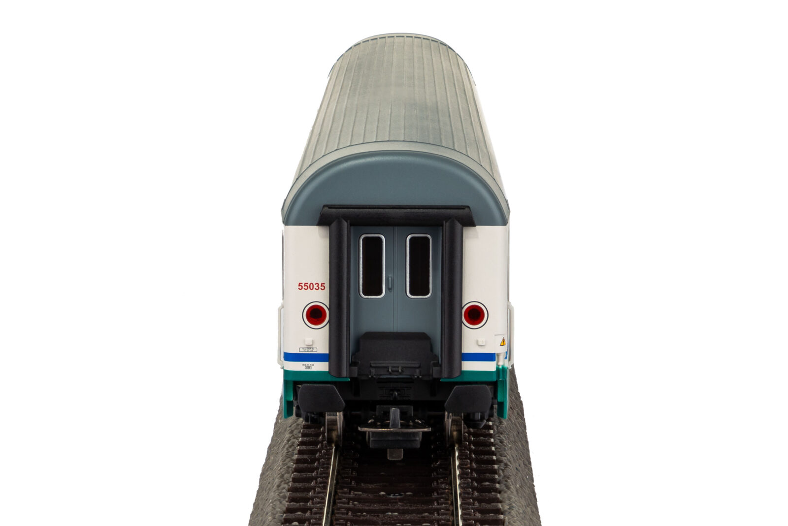 Carrozza Passeggeri Eurofima 2^ Classe Intercity Plus FS Epoca V Scala H0 DS Modellismo Carrozza Passeggeri Eurofima 2^ scala H0 - vista 3