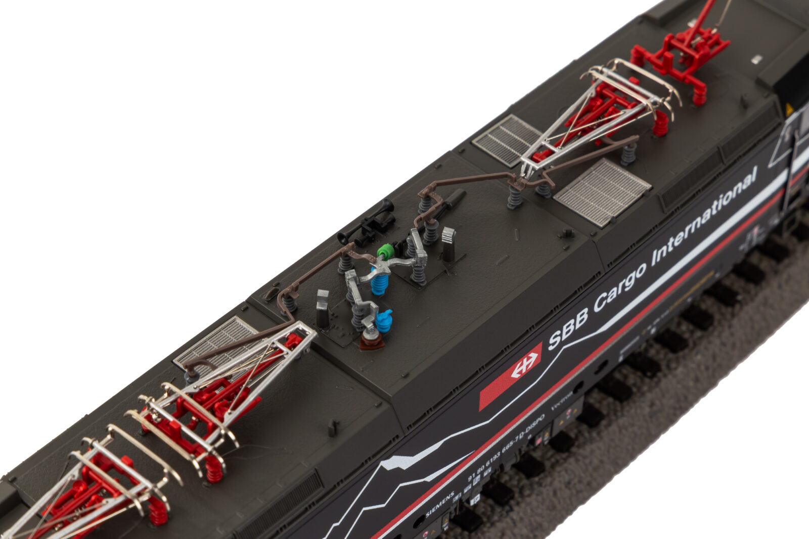 Locomotiva Elettrica BR 193 Lago di Thun SBB Epoca VI Scala H0 DS Modellismo Locomotiva Elettrica BR 193 Lago scala H0