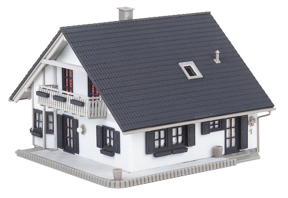 Casa indipendente ristrutturata Scala H0 DS Modellismo Casa indipendente ristrutturata scala H0