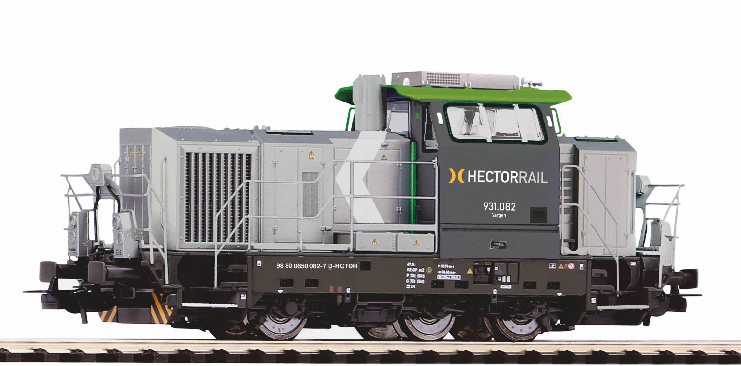Locomotiva Diesel Vossloh G 6 HECTORRail Epoca VI (MTU) Scala H0 DS Modellismo Locomotiva Diesel Vossloh G 6 scala H0