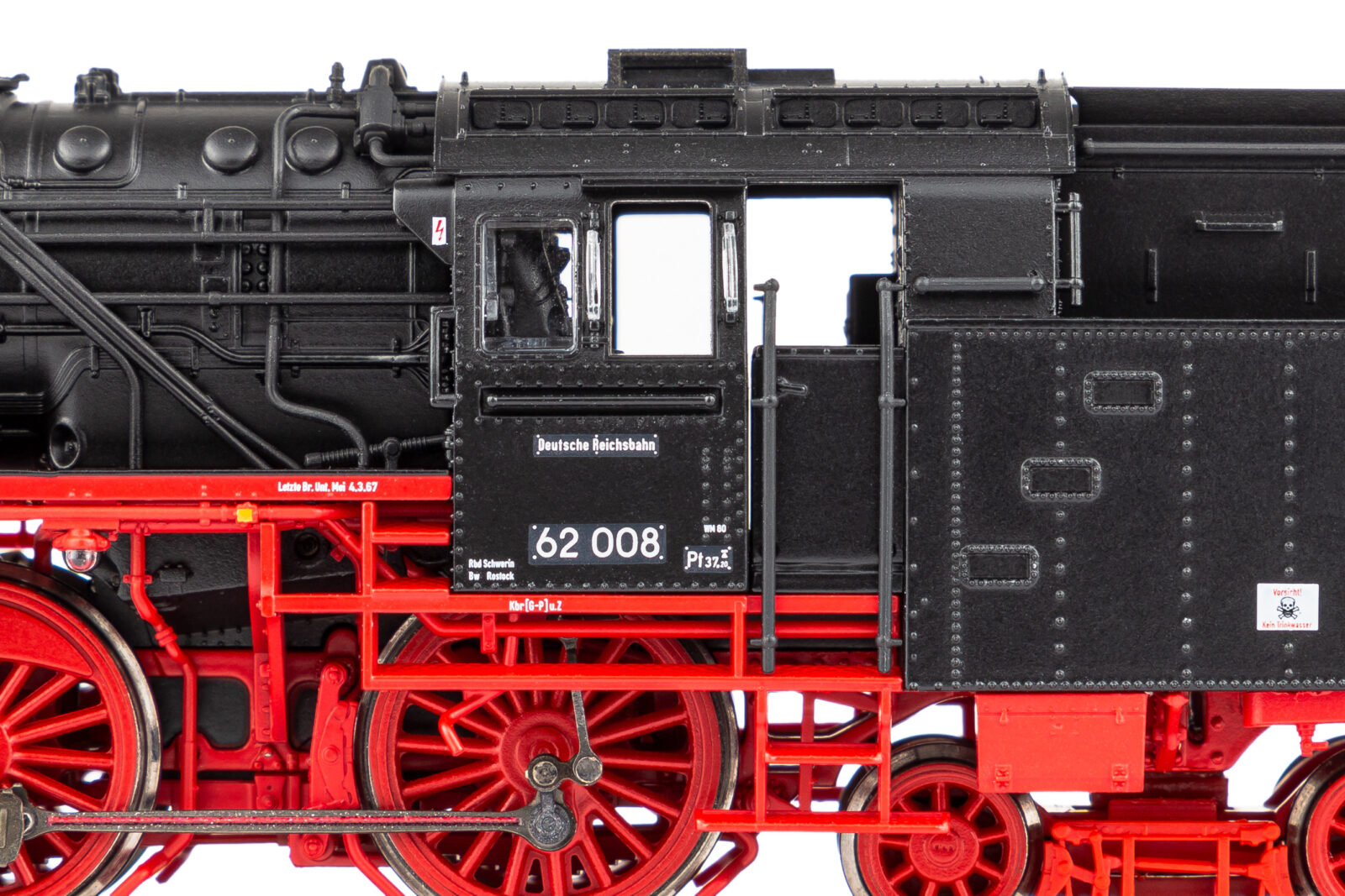 Locomotiva a Vapore BR 62 DR III Scala TT DS Modellismo Locomotiva a Vapore BR 62 DR III scala TT