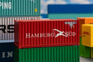 Container da 20' "HAMBURG SÜD" scala H0