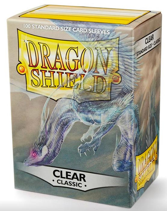 Dragon Shield Bustine Standard Classic Clear 100pz DS Modellismo Dragon Shield Bustine Standard Classic Clear
