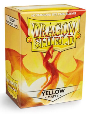 Dragon Shield Bustine Standard Matte Yellow