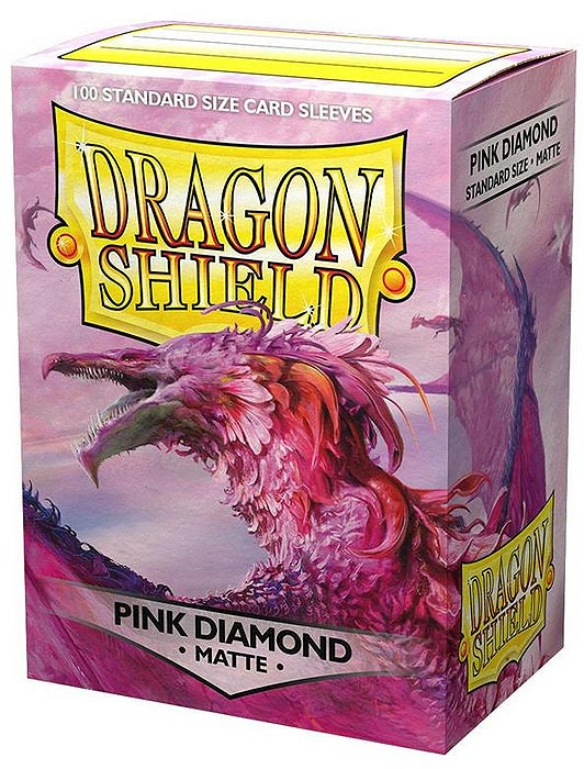 Dragon Shield Bustine Standard Matte Pink Diamond 100pz DS Modellismo Dragon Shield Bustine Standard Matte Pink