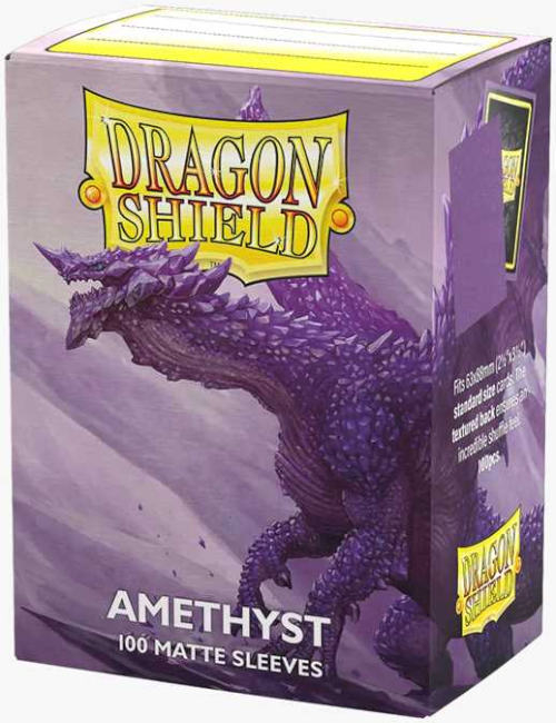 Dragon Shield Bustine Standard Matte Amethyst 100pz DS Modellismo Dragon Shield Bustine Standard Matte