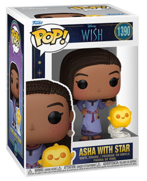 Funko POP Disney Wish Asha w/Star