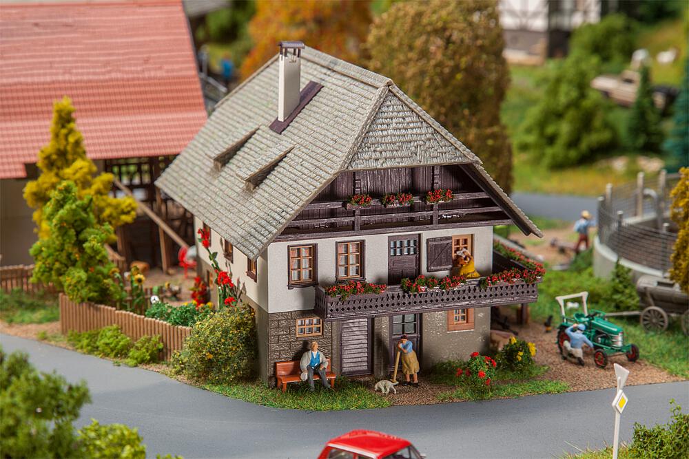 Oberprechtal Casa dei lavoratori giornalieri Scala H0 DS Modellismo Oberprechtal Casa dei lavoratori scala H0