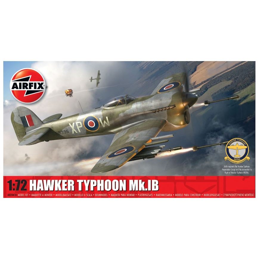 Hawker Typhoon Mk IB Kit 1:72 DS Modellismo Hawker Typhoon Mk IB Kit 1:72