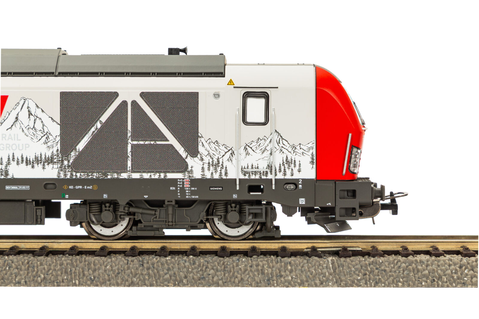 Locomotiva Diesel / Sound Vectron BR 247 Sersa Epoca VI Scala H0 DS Modellismo Locomotiva Diesel / Sound Vectron scala H0