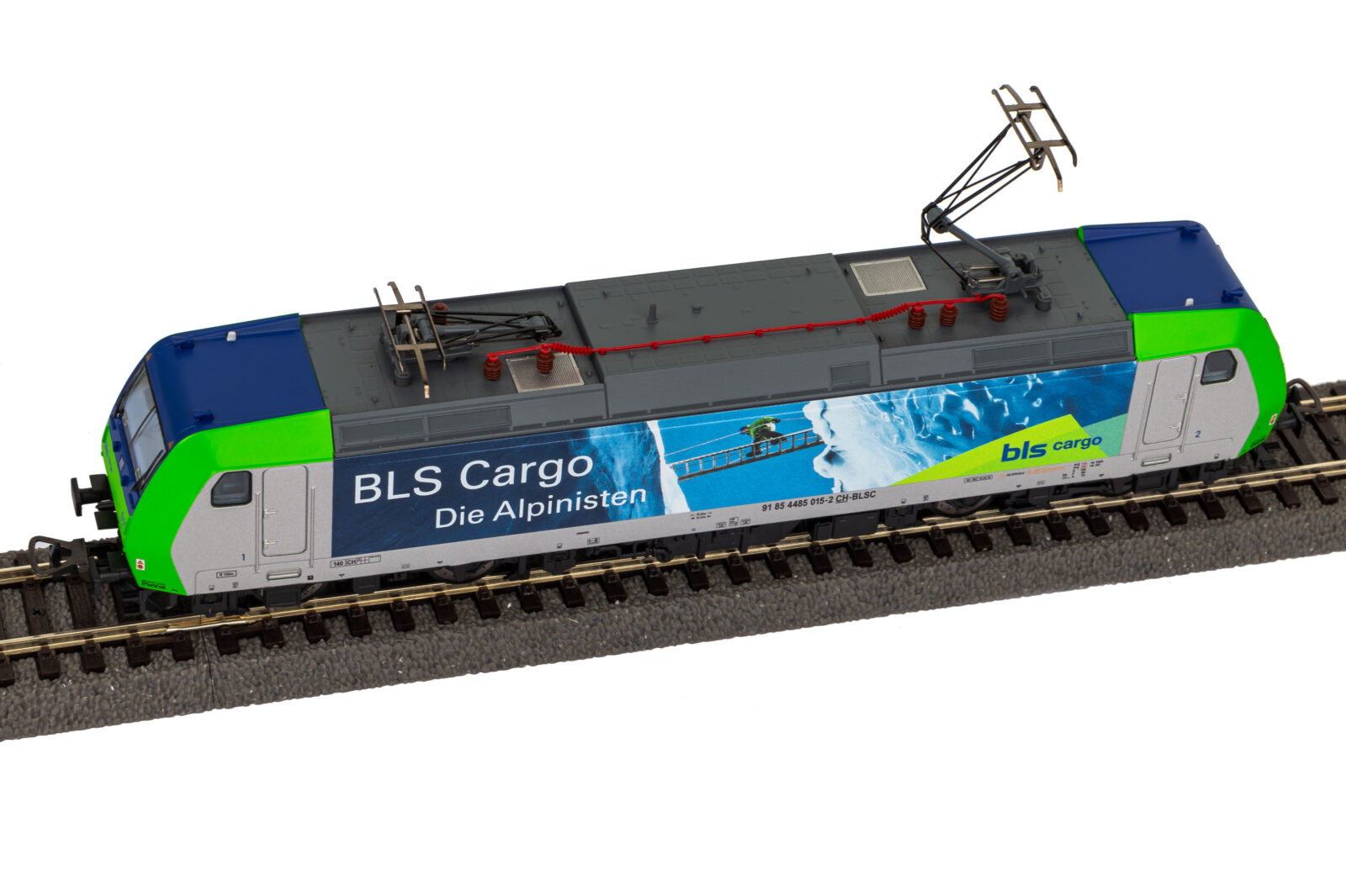 Locomotiva Elettrica Re 485 New Alpinisti BLS Epoca VI Scala H0 DS Modellismo Locomotiva Elettrica Re 485 scala H0