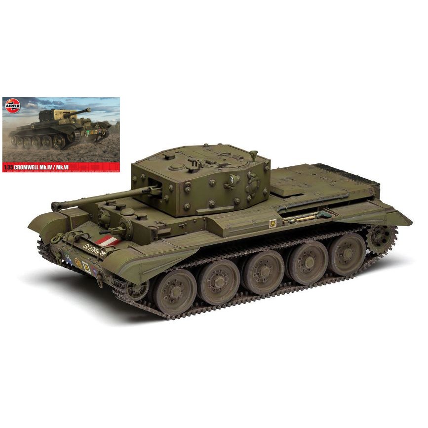 Cruiser Mk VIII A27M Cronwell Mk IV Mk VI Kit 1:35 DS Modellismo Cruiser Mk VIII A27M Cronwell Mk IV Mk VI Kit 1:35