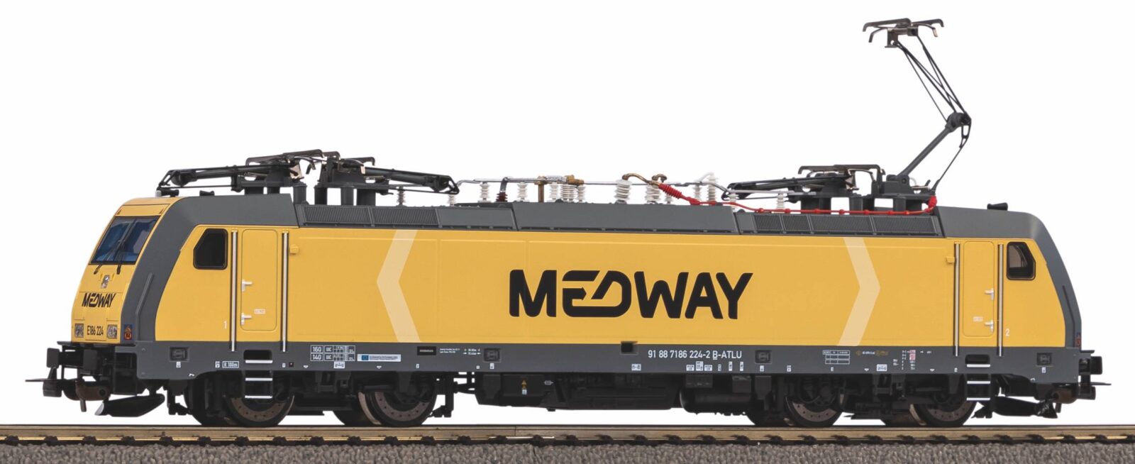 Locomotiva Elettrica / Sound BR 186 Medway Epoca VI Scala H0 DS Modellismo Locomotiva Elettrica / Sound BR 186 scala H0