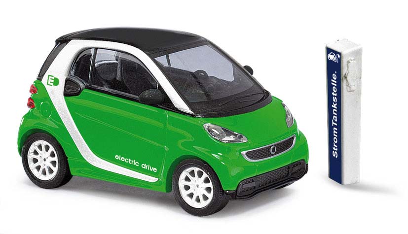 Smart Fortwo Coupé Electric Drive Scala H0 DS Modellismo Smart Fortwo Coupé Electric Drive scala H0