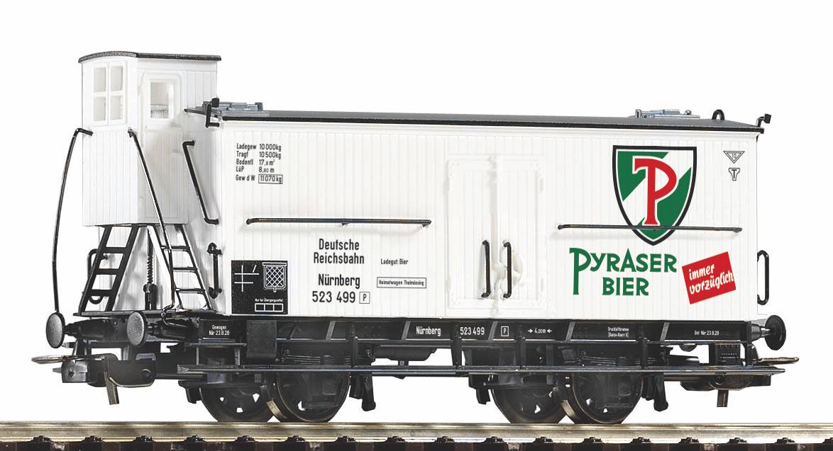 Carro Trasporto Birra "Pyraser" DRG Epoca II Scala H0 DS Modellismo Carro Trasporto Birra "Pyraser" DRG scala H0