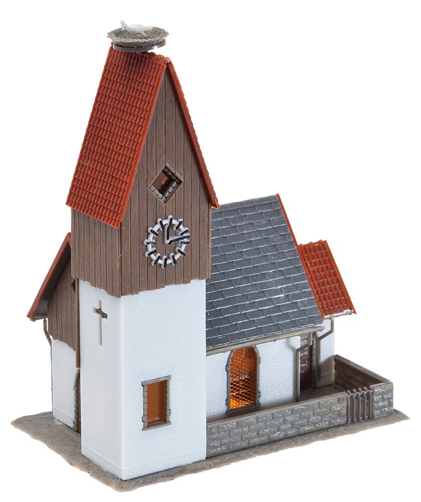 Chiesa del villaggio Scala H0 DS Modellismo Chiesa del villaggio scala H0 Faller