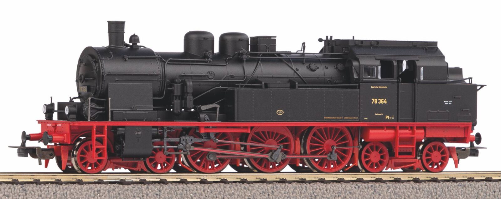 Locomotiva a vapore / Sound BR 78 DRG Epoca II Scala H0 DS Modellismo Locomotiva a vapore / Sound BR 78 scala H0
