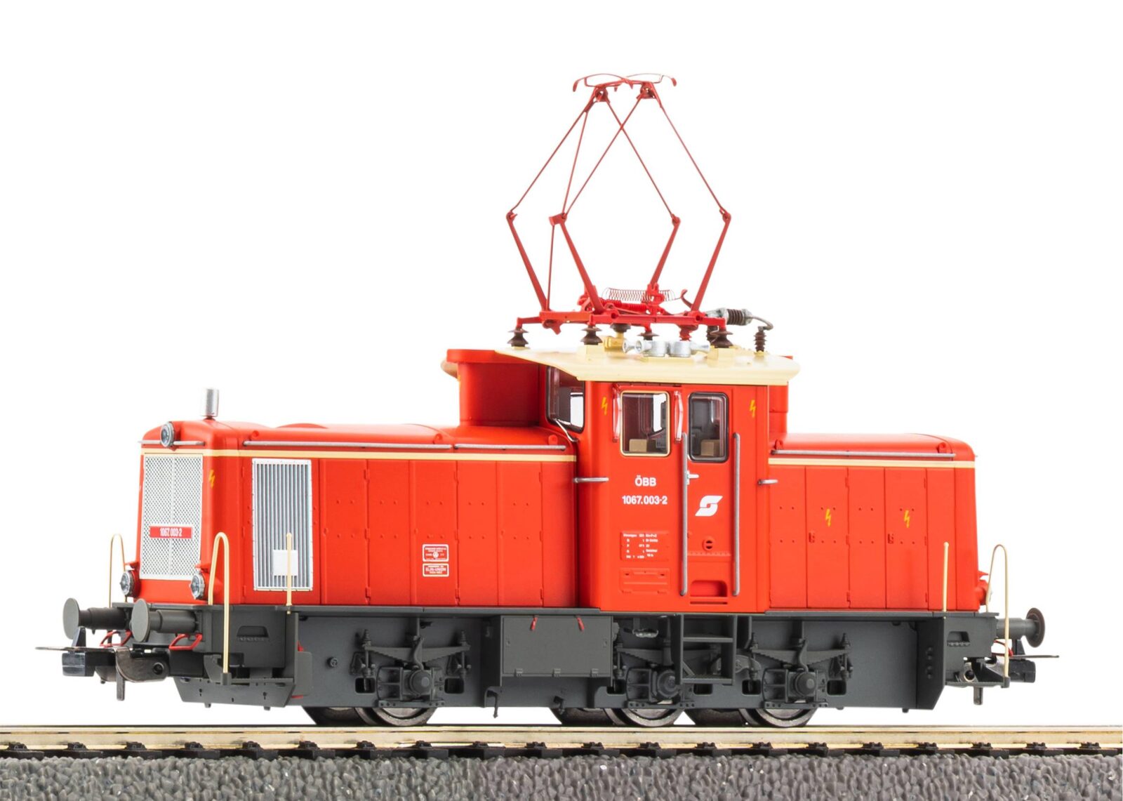 Locomotiva Elettrica Rh 1067 ÖBB Epoca IV Scala H0 DS Modellismo Locomotiva Elettrica Rh 1067 ÖBB scala H0