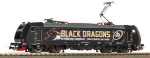 Locomotiva Elettrica 185 329 Black scala H0