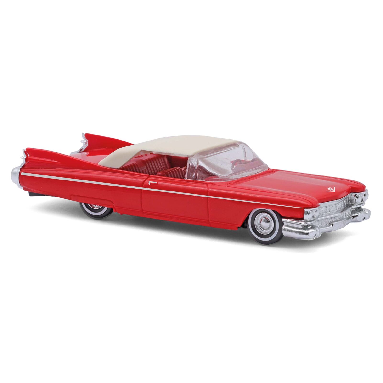 Cadillac Eldorado - Rosso Scala H0 DS Modellismo Cadillac Eldorado Rosso scala H0 Busch