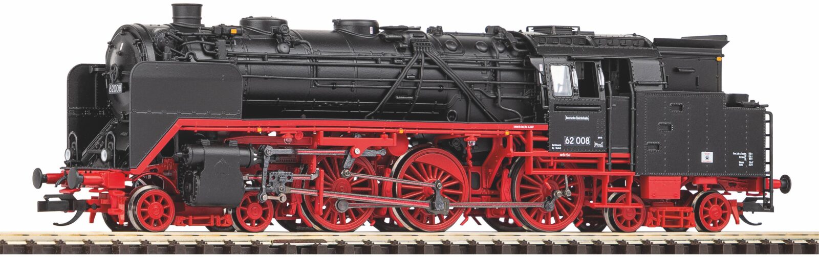 Locomotiva a Vapore BR 62 DR III Scala TT DS Modellismo Locomotiva a Vapore BR 62 DR III scala TT