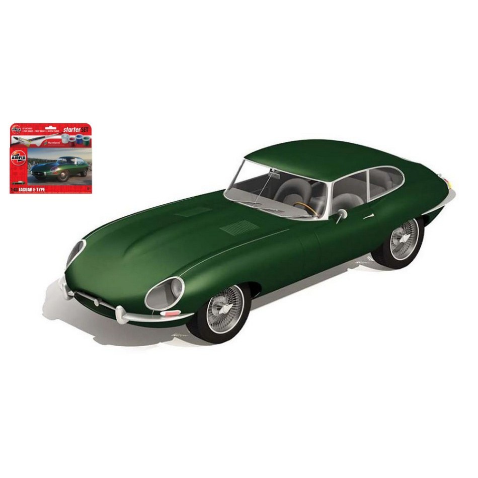 Jaguar E-Type Small Starter Set Kit 1:43 DS Modellismo Jaguar E-Type Small Starter Set Kit 1:43