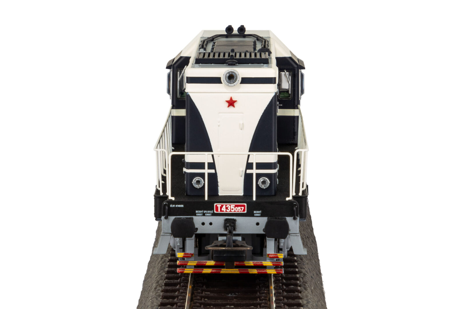 Locomotiva Diesel T435 Blu ČSD Epoca III Scala H0 DS Modellismo Locomotiva Diesel T435 Blu ČSD scala H0