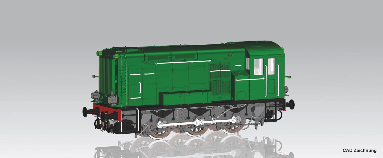 Locomotiva Diesel / Sound Rangiertraktor Rh 600 DSB Epoca III Scala H0 DS Modellismo Locomotiva Diesel / Sound scala H0