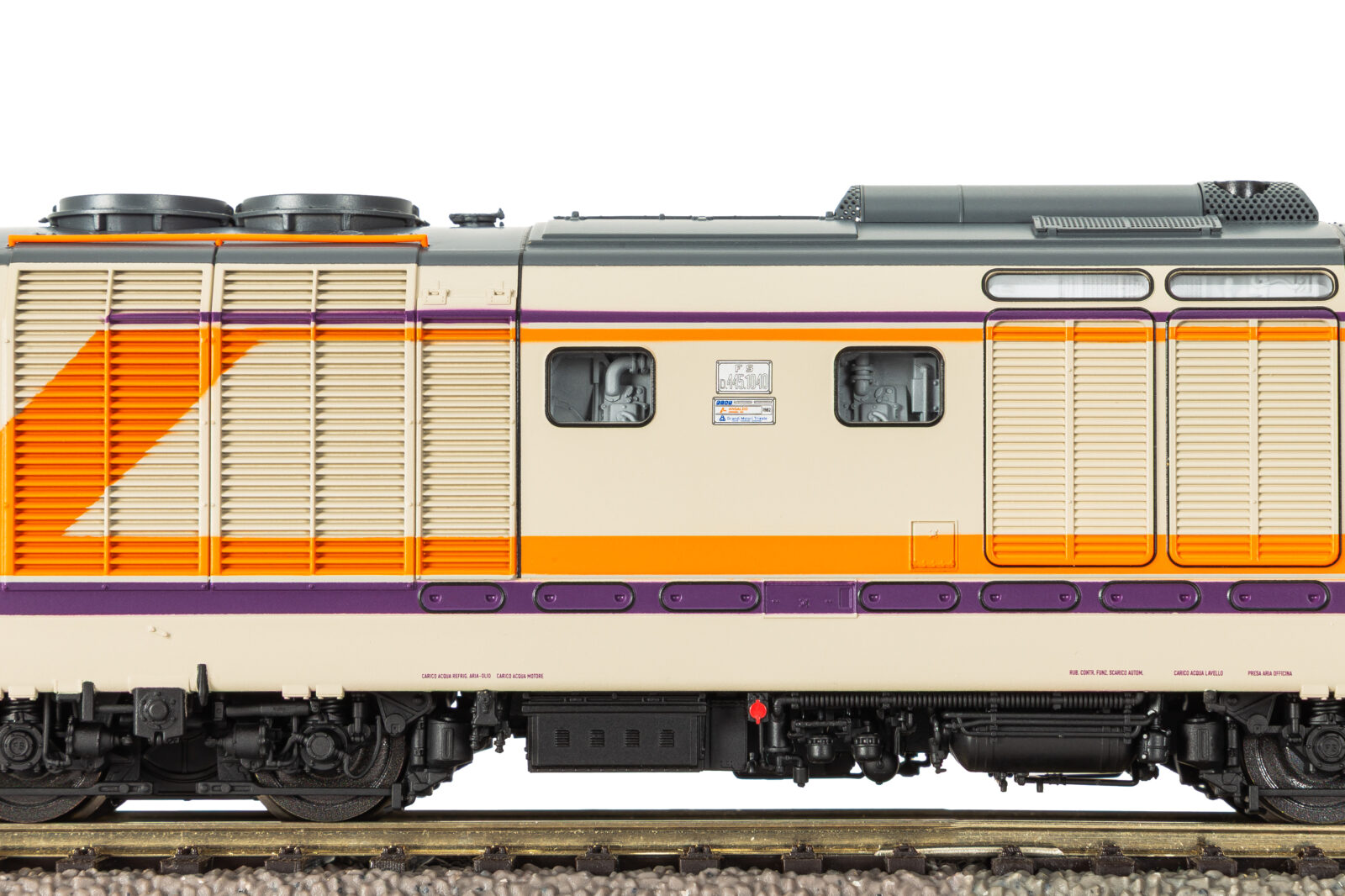 Locomotiva Diesel / Sound D.445.1040 2^ Serie Navetta FS Epoca IV Scala H0 DS Modellismo Locomotiva Diesel / Sound scala H0