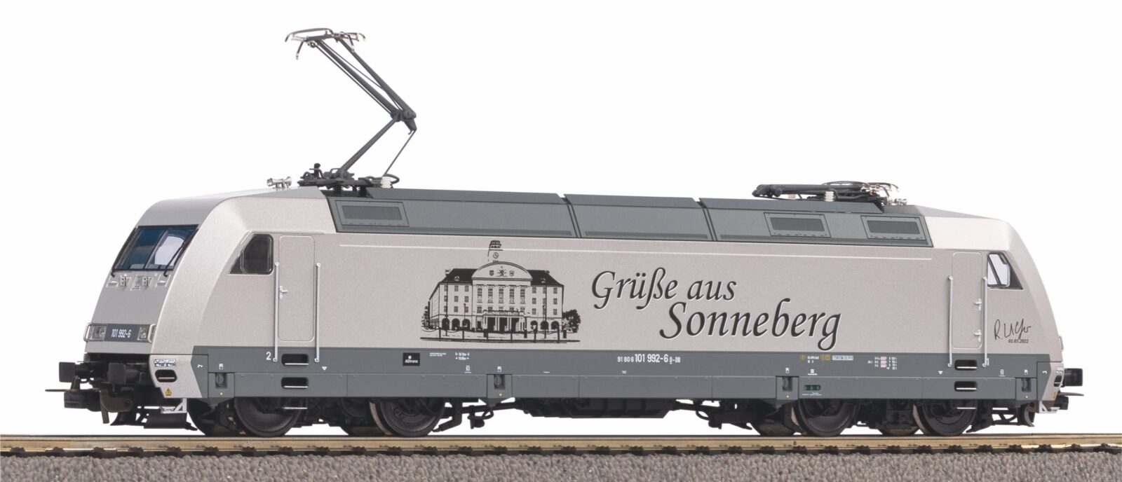Locomotiva elettrica / Sound BR 101 - 30 anni di anniversario PIKO Epoca VI (LIMITED EDITION) Scala H0 DS Modellismo Locomotiva elettrica / Sound BR 101 scala H0