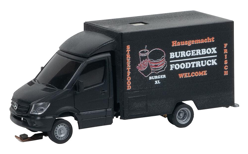 Car System Digital MB Sprinter Foodtruck (HERPA) Scala H0 DS Modellismo Car System Digital MB Sprinter scala H0