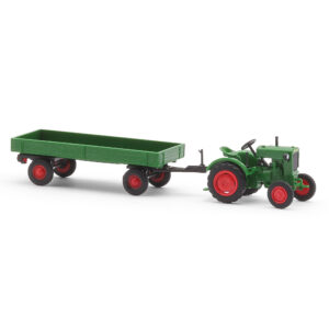 Deutz F1M 414 rimorchio scala H0 Busch