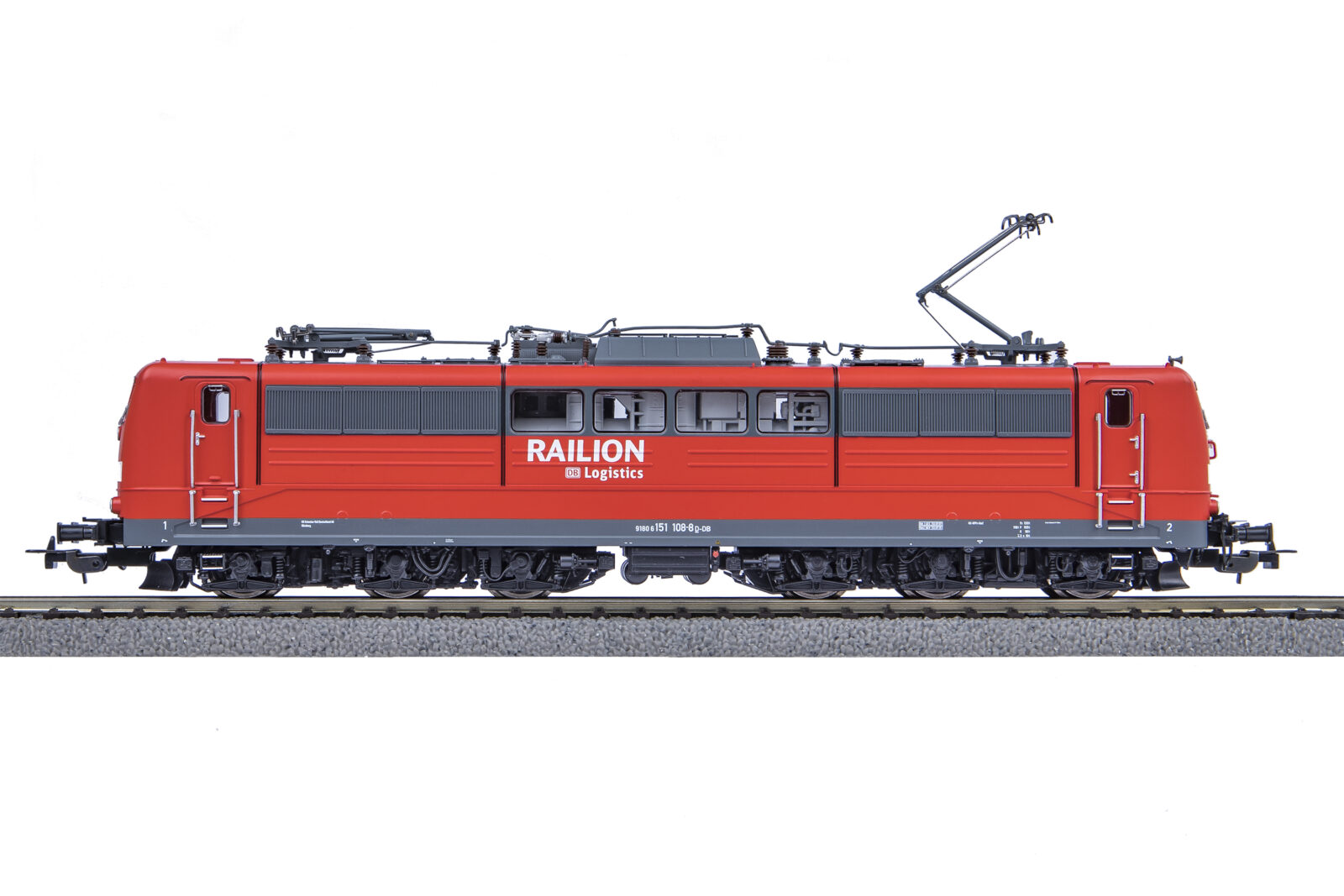 Locomotiva elettrica BR 151 Railion DB Logistics Epoca VI Scala H0 DS Modellismo Locomotiva elettrica BR 151 Railion scala H0