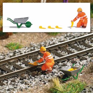 Set d'azione: Lavori Ferroviari scala H0