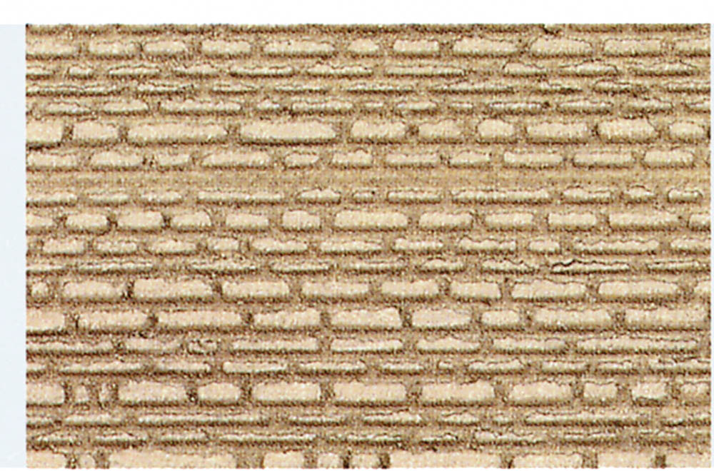 Muro di arenaria N / Z, 28x14 cm, 2 pezzi DS Modellismo Muro di arenaria N / Z, 28x14 2 pezzi Heki