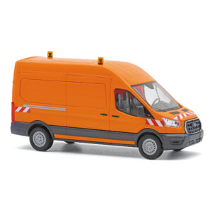 Ford Transit Arancione scala H0 Busch