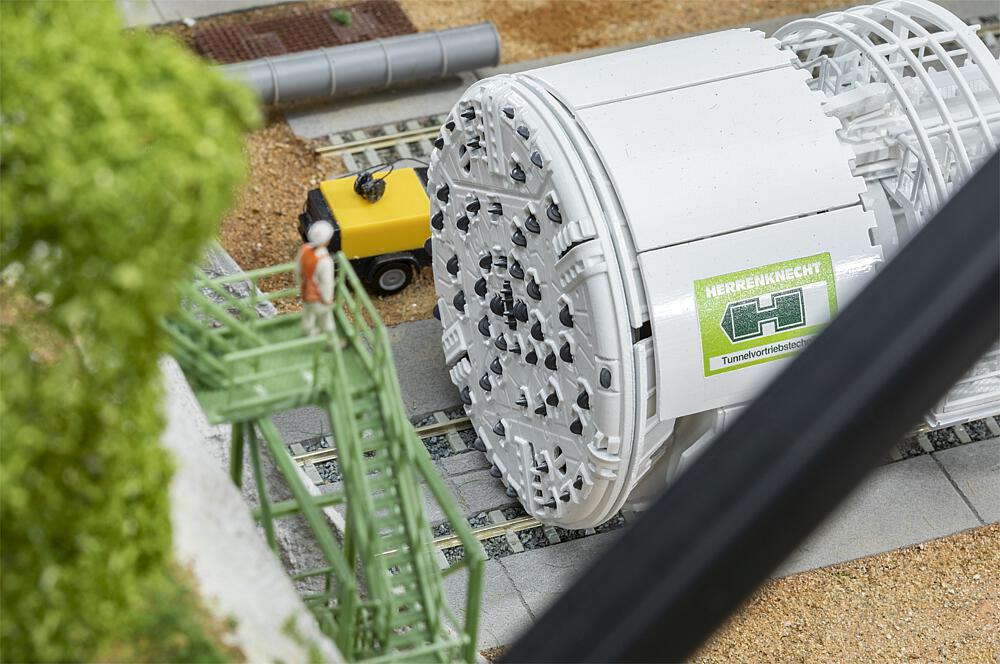 Macchina per lo scavo di tunnel Gripper-TB Scala H0 DS Modellismo Macchina per lo scavo di tunnel scala H0