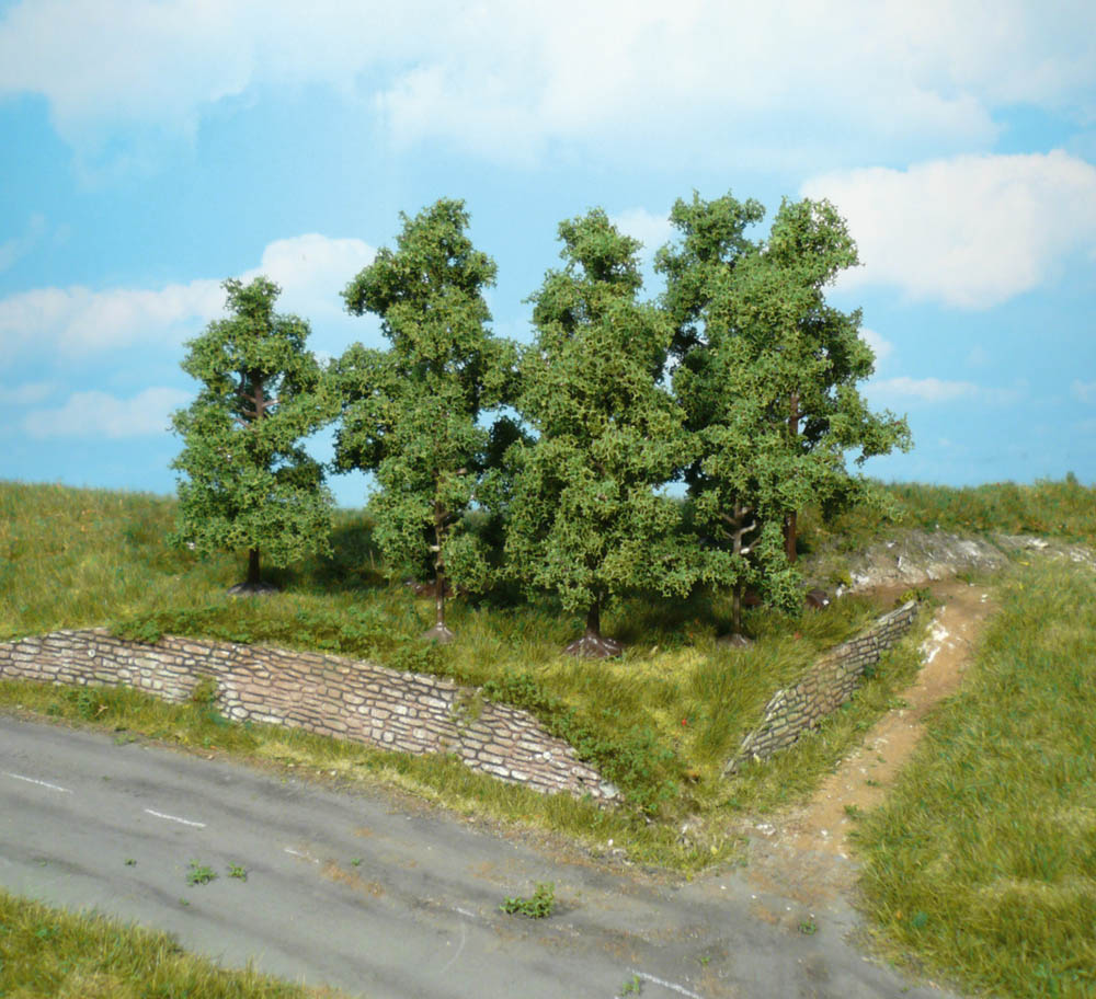 5 alberi da frutto 5-8 cm DS Modellismo 5 alberi da frutto 5-8 Heki
