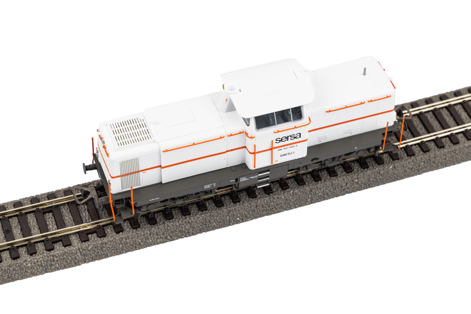 Locomotiva Diesel / Sound Am 847 Sersa Epoca V Versione C.A. Scala H0 DS Modellismo Locomotiva Diesel / Sound Am 847 scala H0