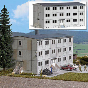 Caserma scala H0 Busch